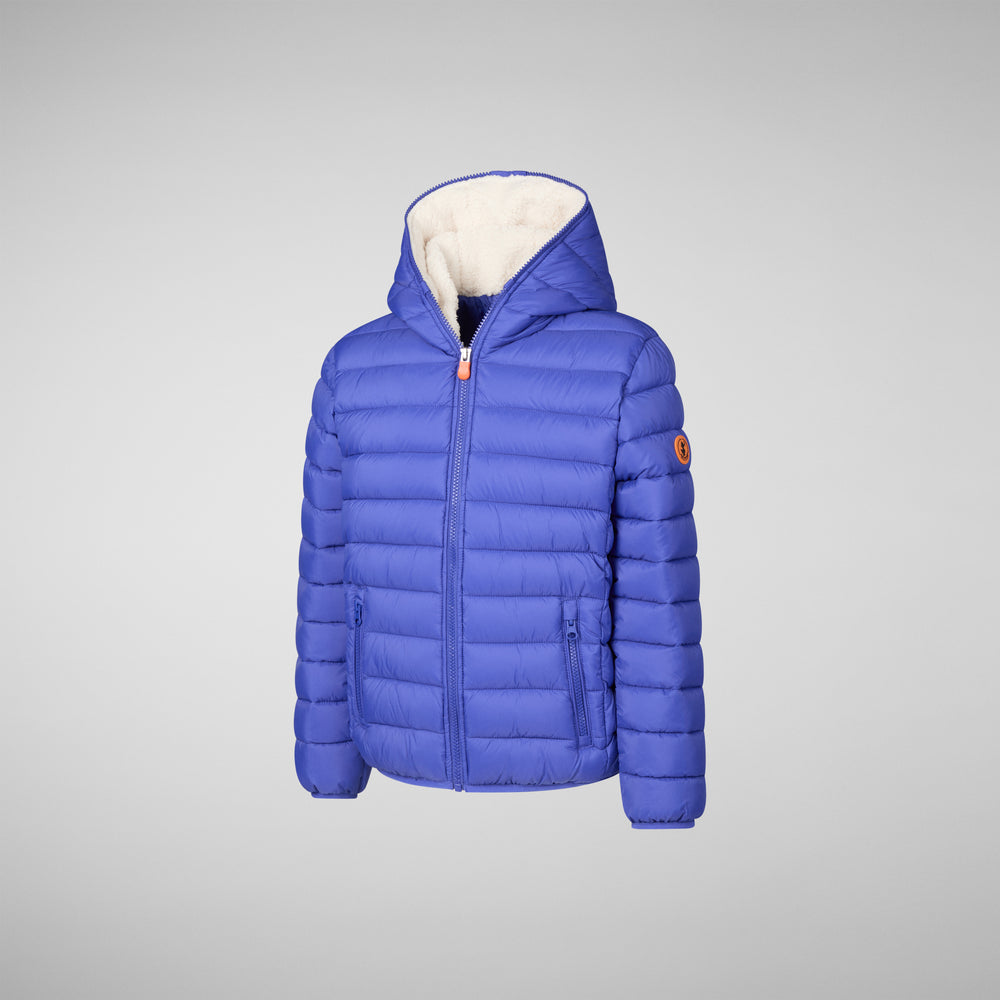 Save the duck PIUMINO ANIMAL FREE BAMBINO BLU FINNEGAN BLU GENZIANA 2025