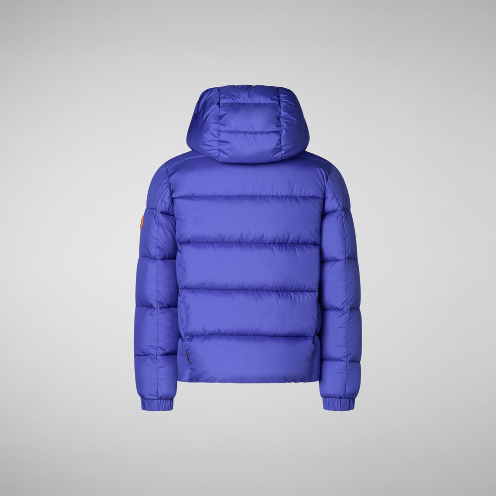 Save the duck PIUMINO ANIMAL FREE BAMBINO FOSTER BLU GENZIANA Saldi