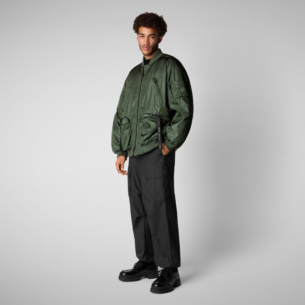 Save the duck Giacca bomber unisex Usher verde timo Qualità