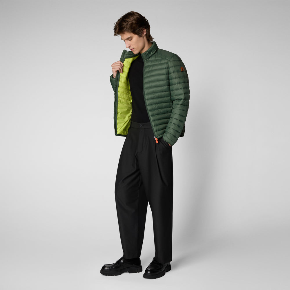 Save the duck Piumino animal free uomo Alexander IN THYME GREEN Vendita