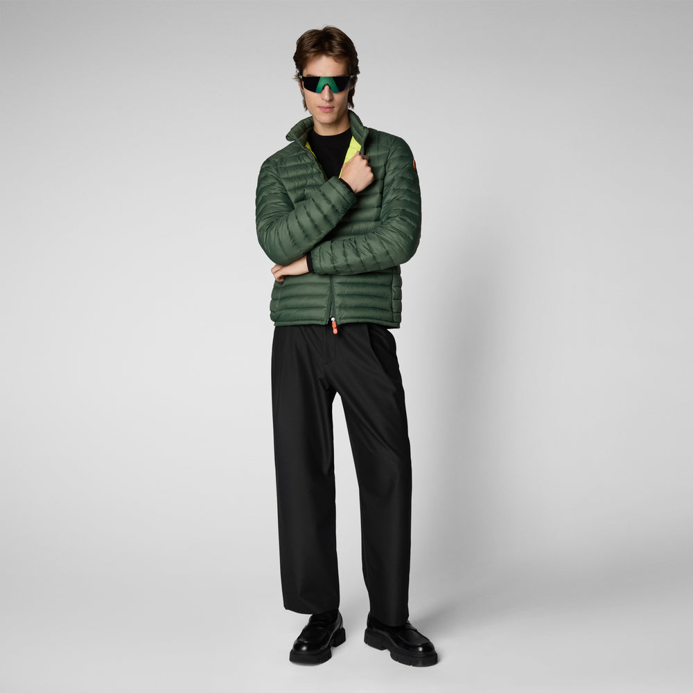 Save the duck Piumino animal free uomo Alexander IN THYME GREEN Vendita