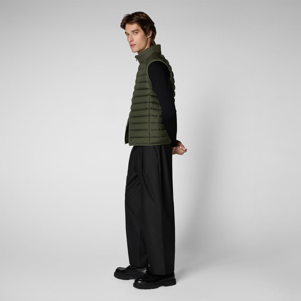 Save the duck GILET UOMO RHUS DUSTY OLIVE Soddisfazione Garantita