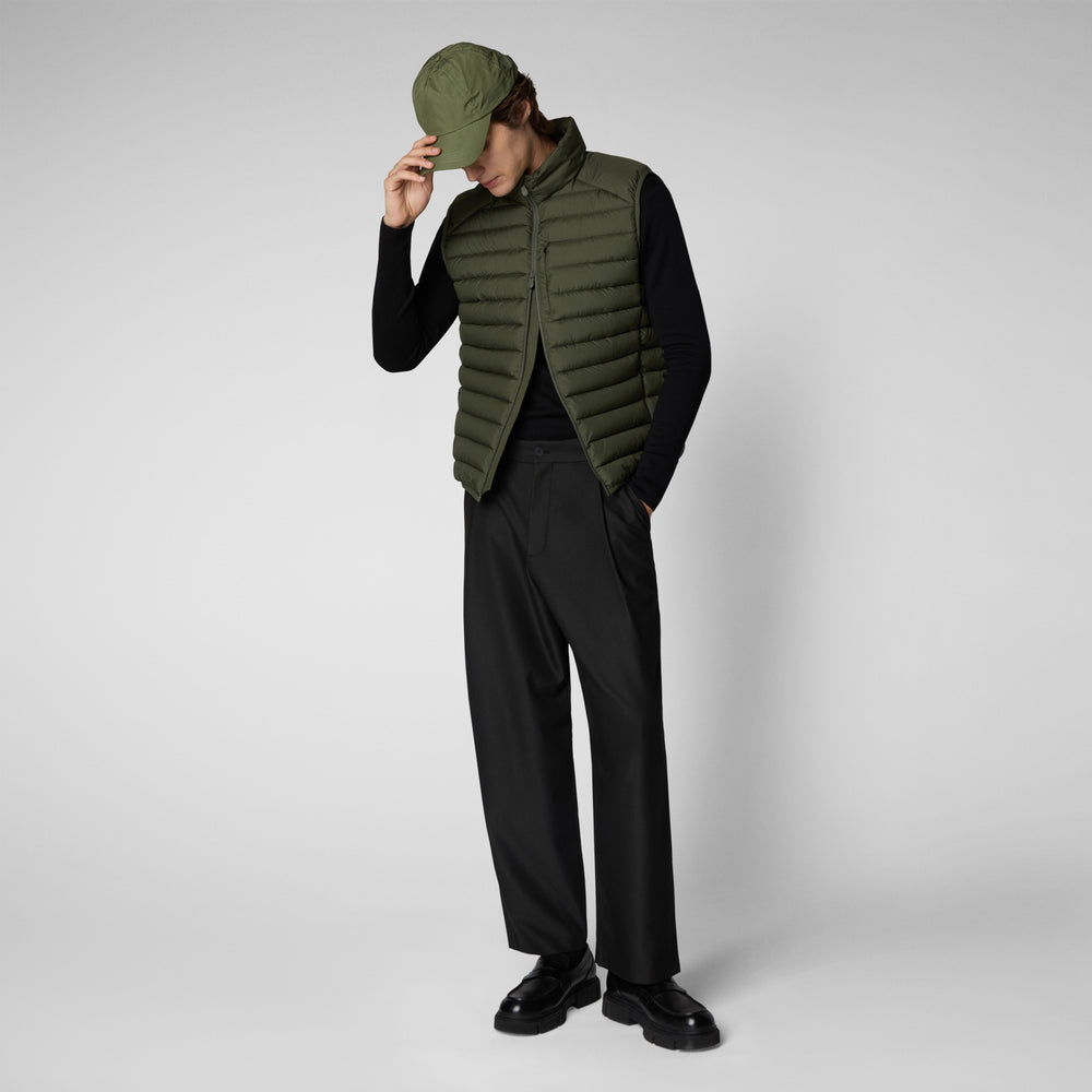 Save the duck GILET UOMO RHUS DUSTY OLIVE Soddisfazione Garantita