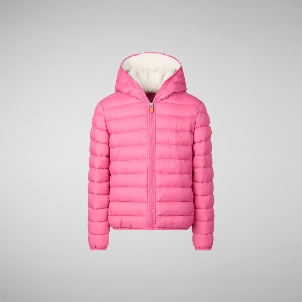 Save the duck PIUMINO ANIMAL FREE BAMBINA LECI GEM PINK Affare Del Giorno