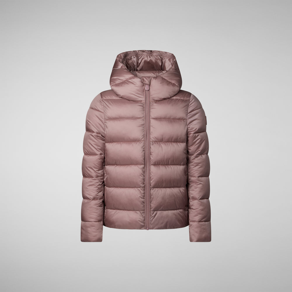 Save the duck PIUMINO ANIMAL FREE BAMBINA BIBI ROSA CIPRIA Sconto