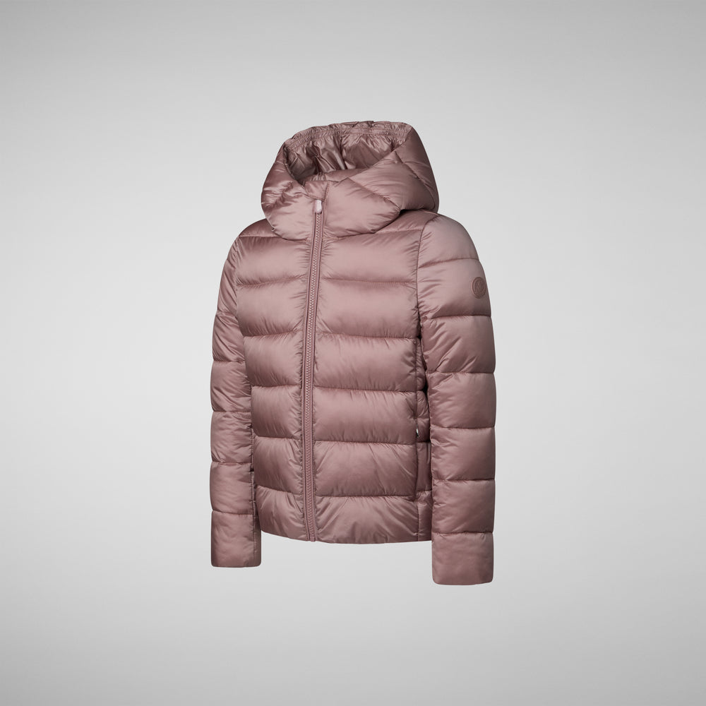Save the duck PIUMINO ANIMAL FREE BAMBINA BIBI ROSA CIPRIA Sconto