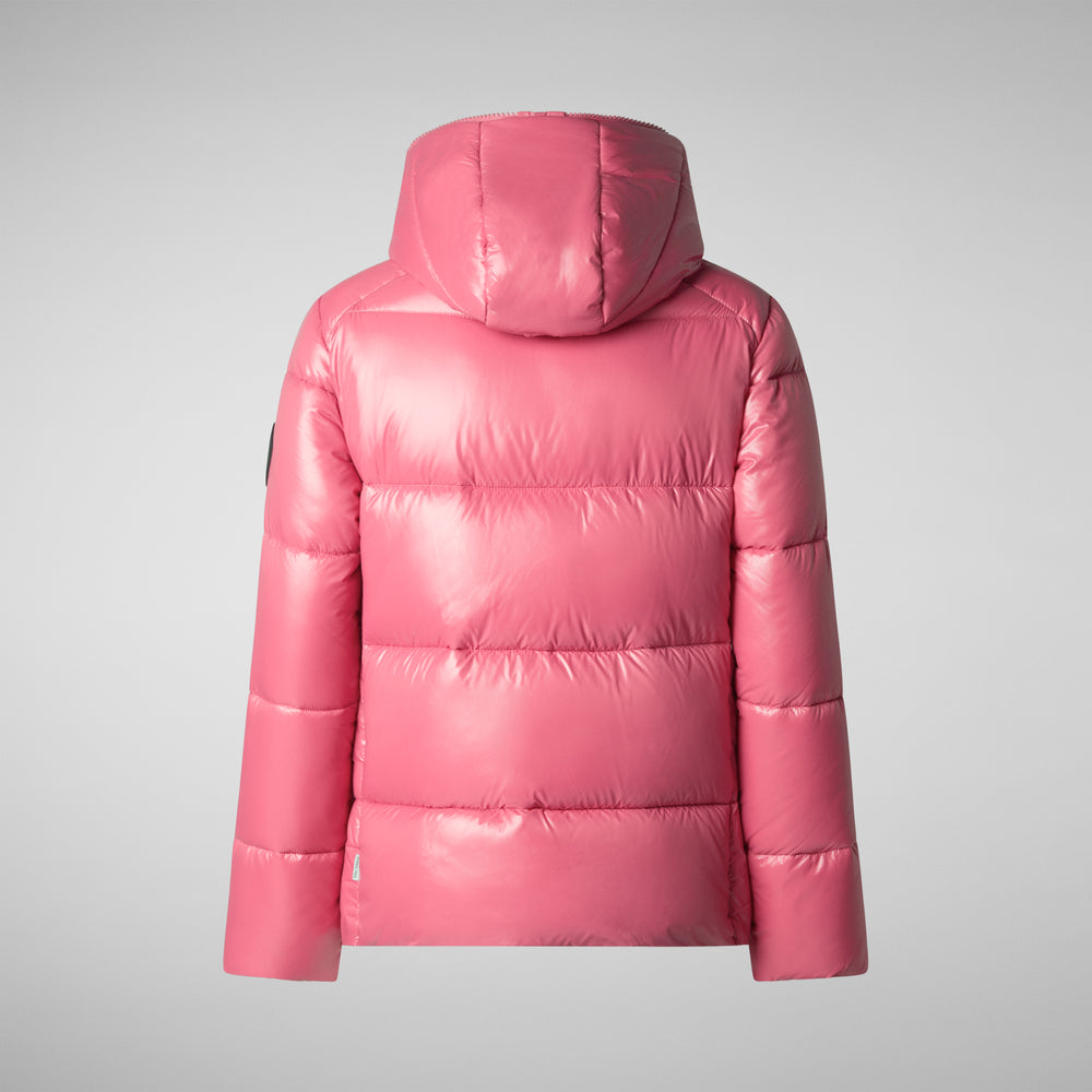 Save the duck PIUMINO ANIMAL FREE CON CAPPUCCIO DONNA LOIS ROSA Hotsell