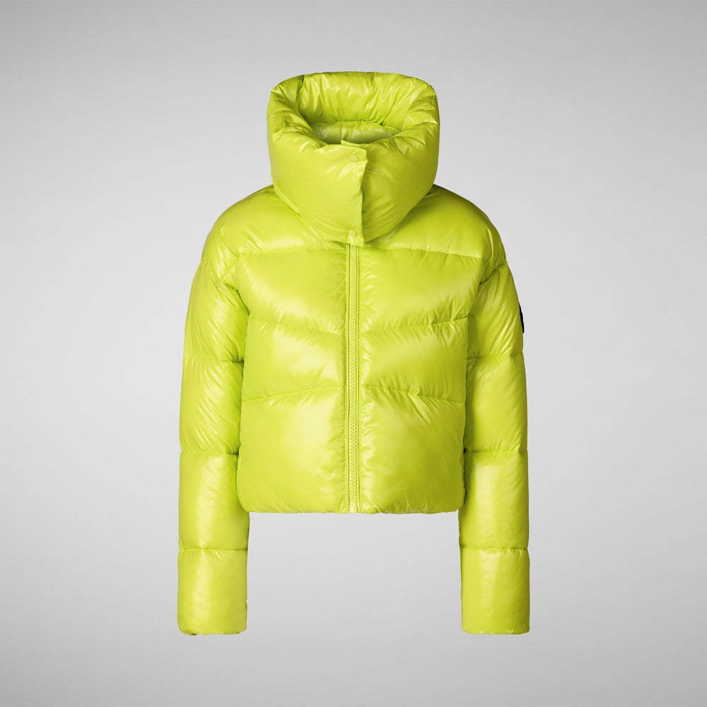 Save the duck GIACCA DONNA HEIDI VERDE LIME In Saldo