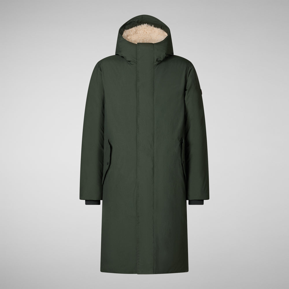 Save the duck PARKA UOMO KILLIAN IN LAND GREEN Convenienza