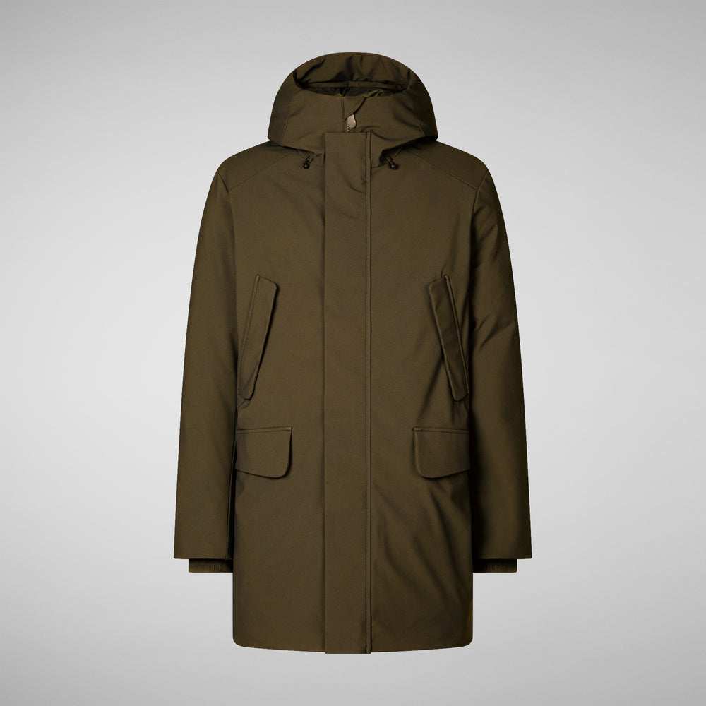Save the duck PARKA UOMO WILSON IN LAND GREEN Novità