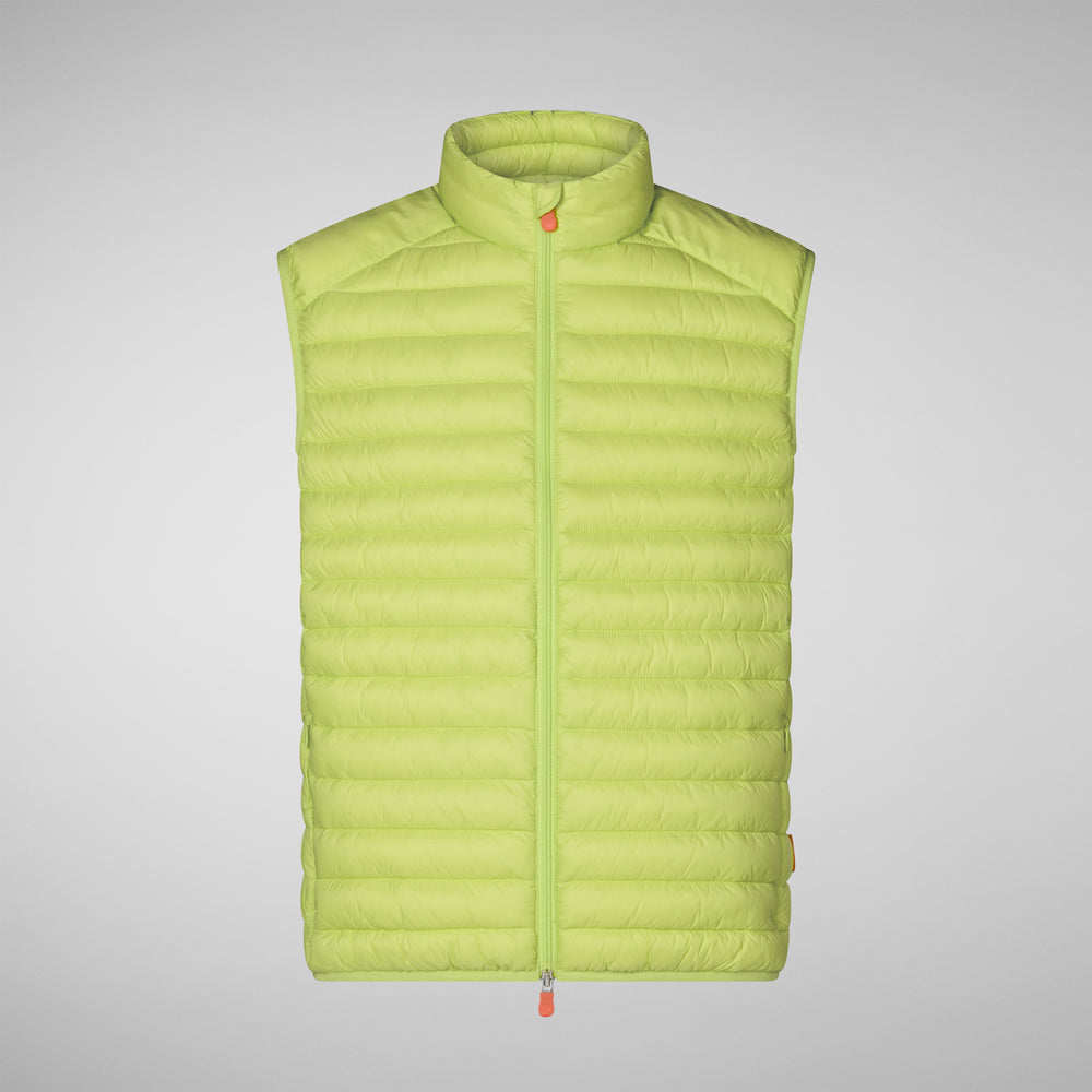 Save the duck GILET UOMO ADAM IN LICHEN GREEN Sconto