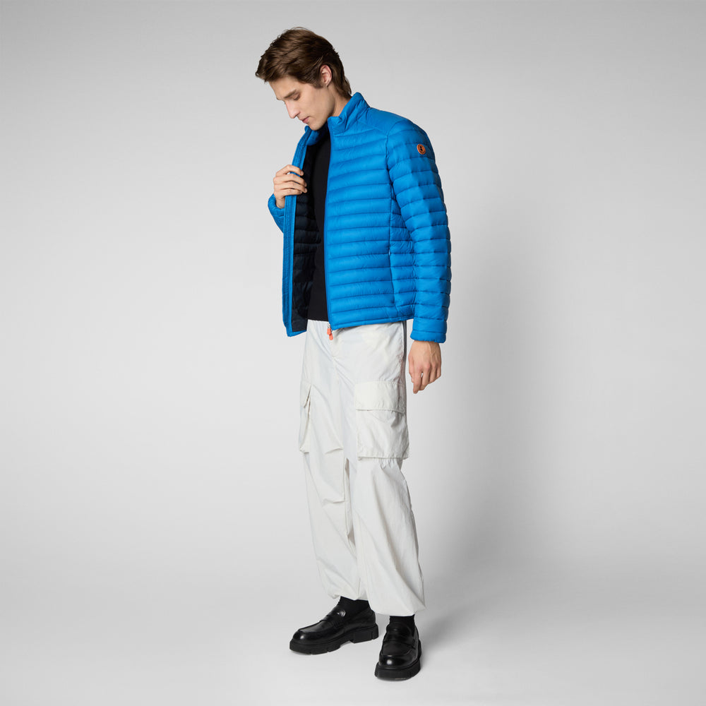 Save the duck Piumino animal free uomo Alexander IN BLU BERRY Online