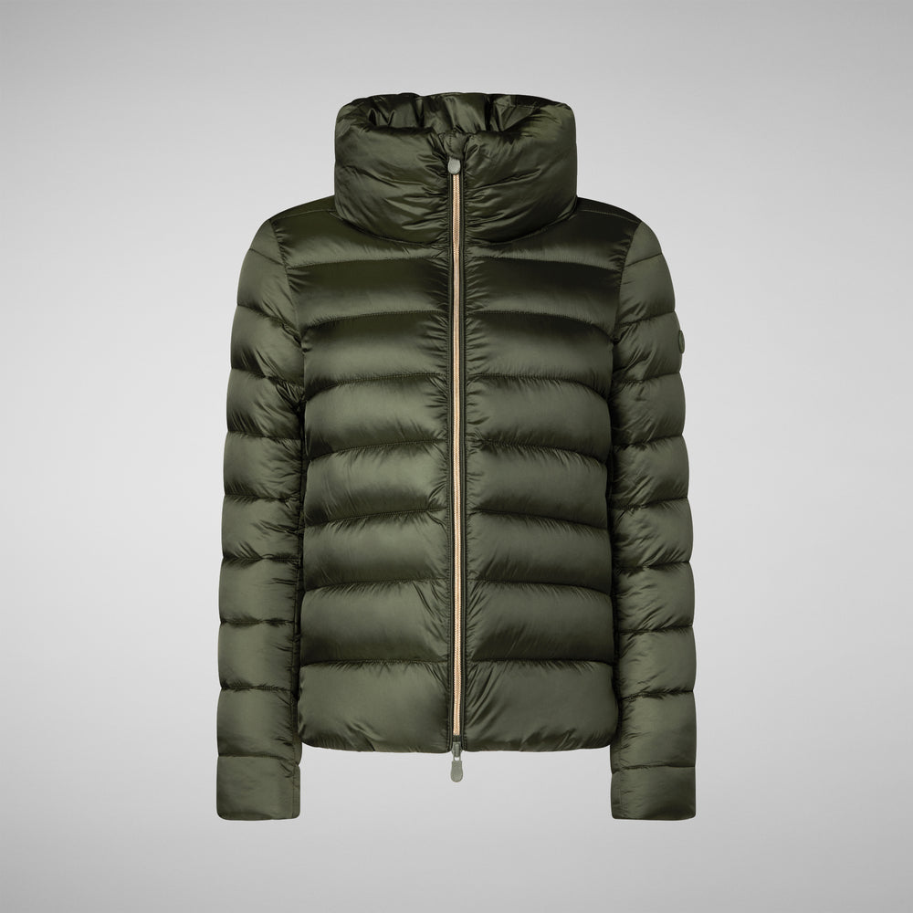 Save the duck GIACCA DONNA ELSIE VERDE BOSCO Nuova