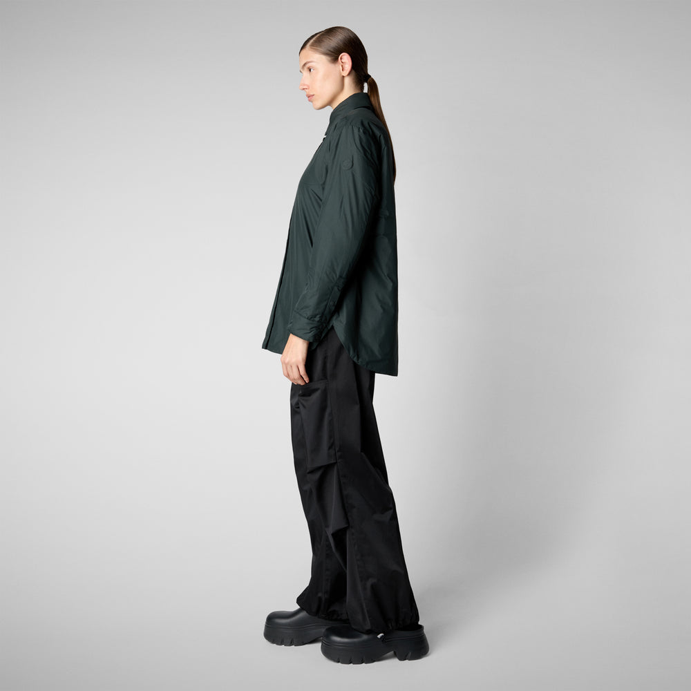 Save the duck GIACCA DONNA AMARILLIS VERDE NERO Italia