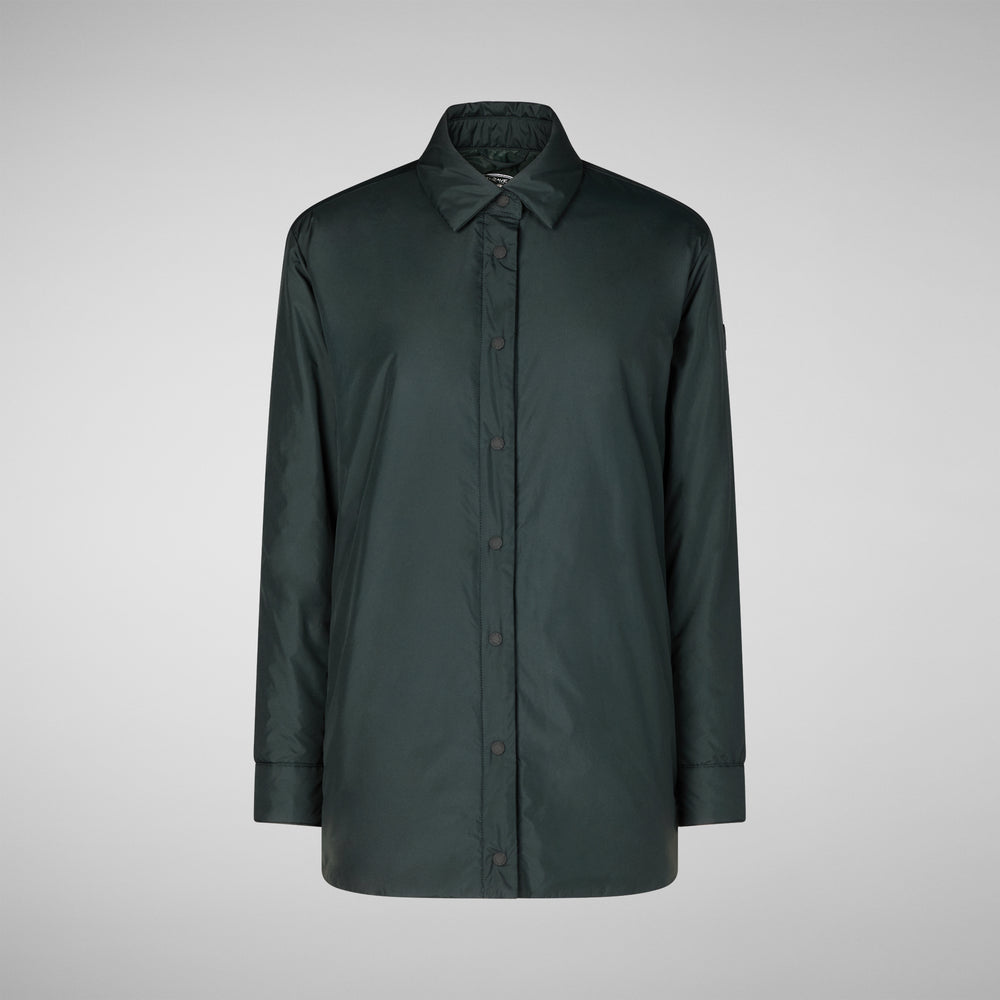 Save the duck GIACCA DONNA AMARILLIS VERDE NERO Italia