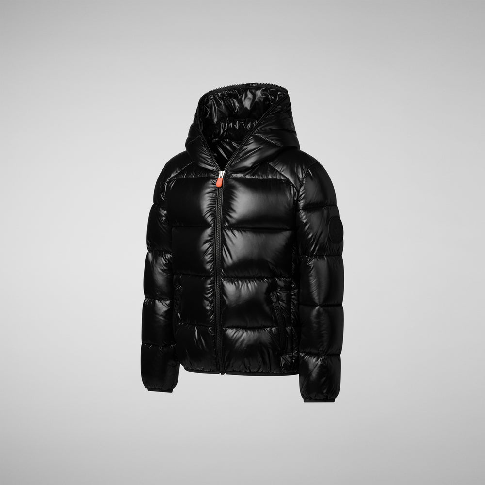 Save the duck PIUMINO ANIMAL FREE BAMBINO ARTIE NERO Soddisfazione Garantita