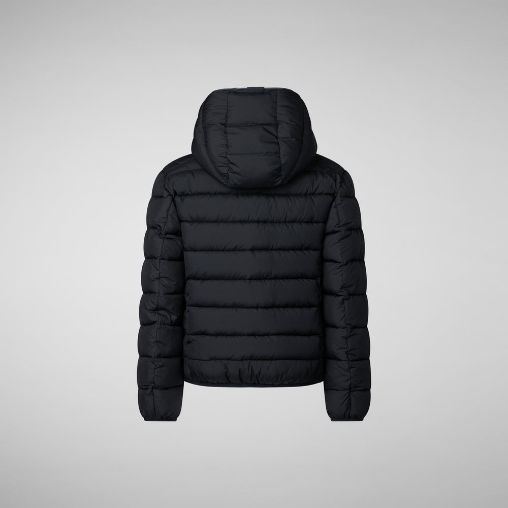 Save the duck GIACCA CON CAPPUCCIO BAMBINO OLIVER BLU NERO Acquista Ora