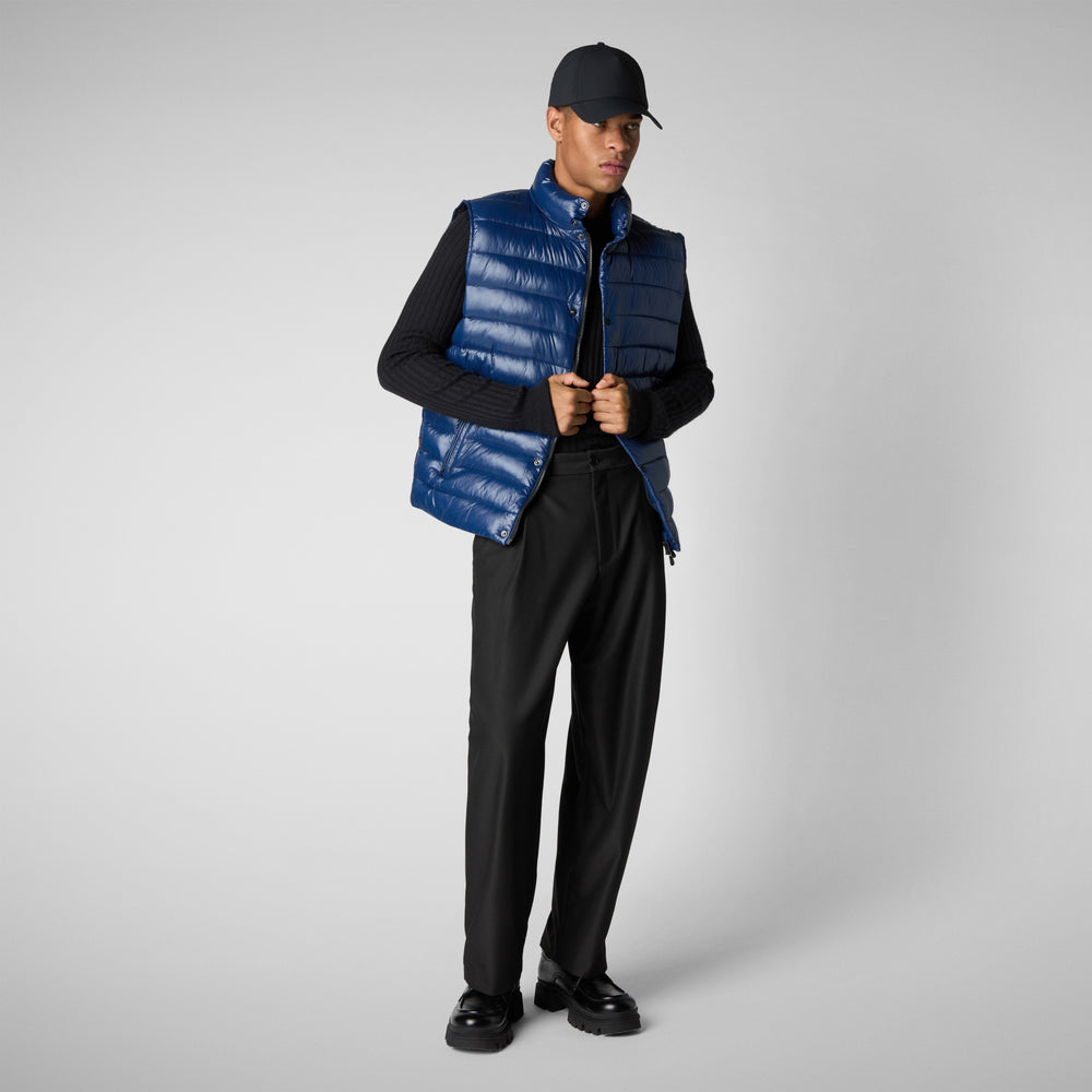 Save the duck GILET UOMO GRIFFIN INK BLU Promozione Limitata