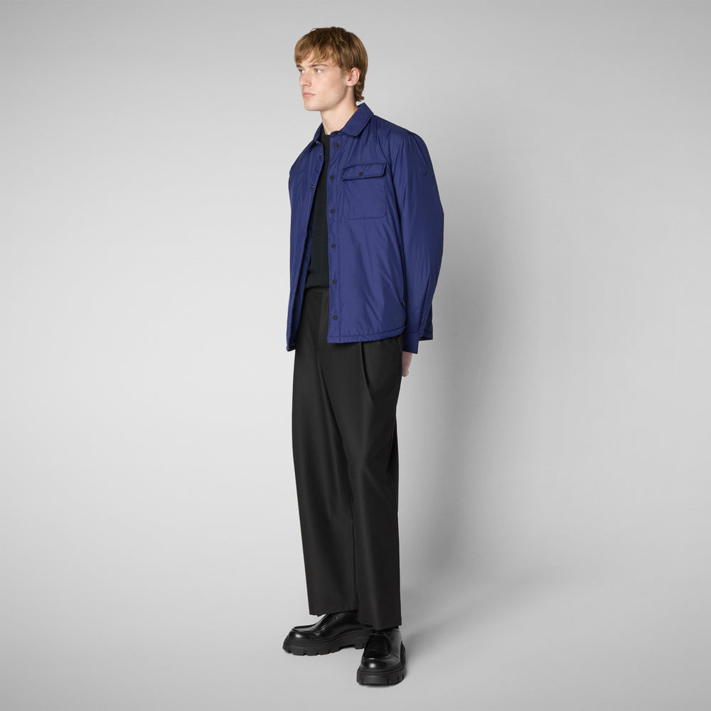Save the duck GIACCA UOMO STELLAN IN ECLIPSE BLUE Fino Al -60%