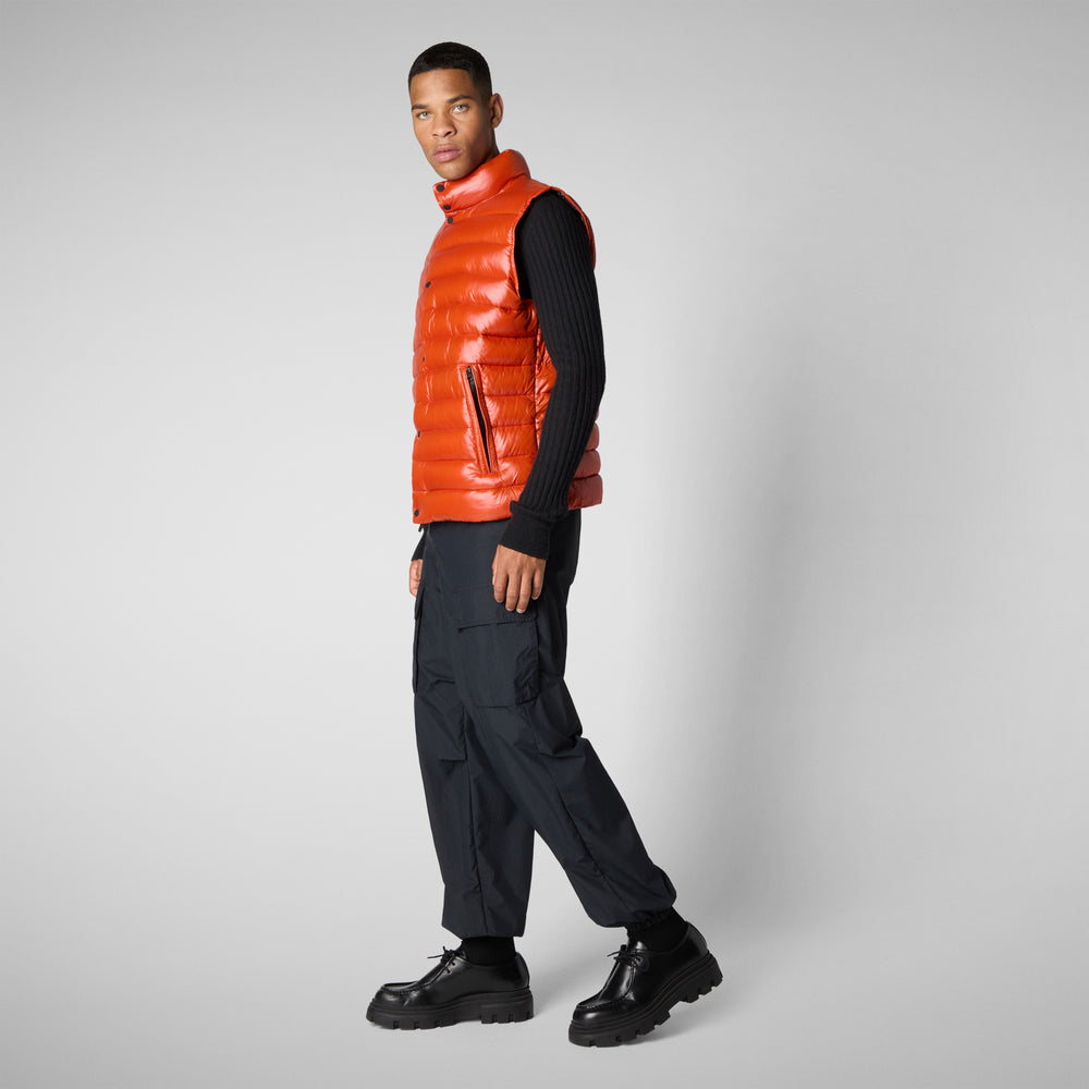 Save the duck GILET UOMO GRIFFIN ARANCIONE Convenienza