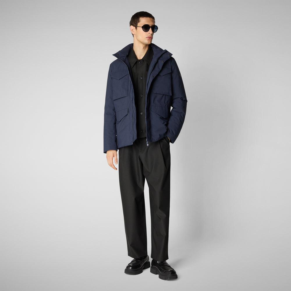 Save the duck PARKA UOMO TRENTON BLU NAVY Offerta