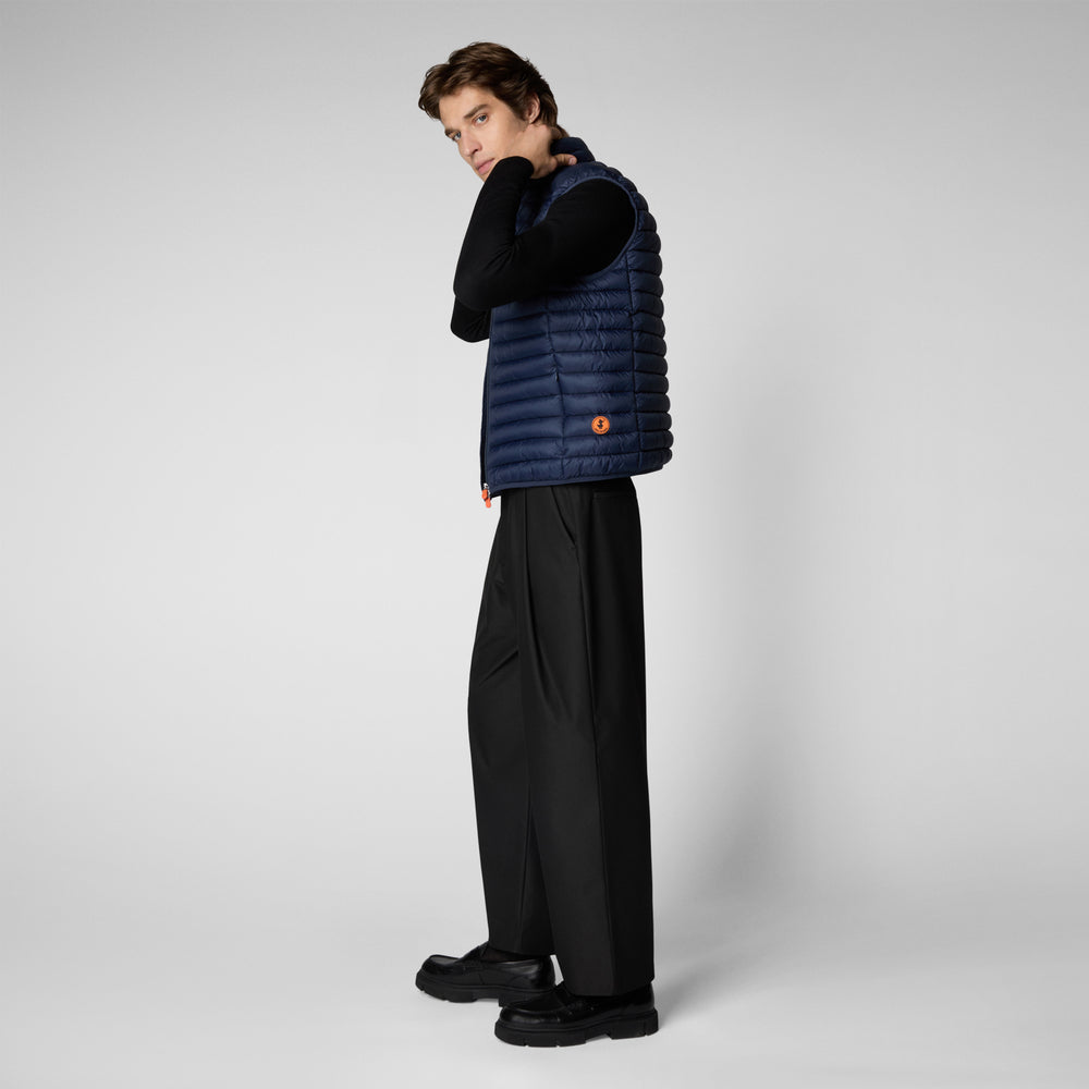 Save the duck Gilet imbottito uomo Adam blu navy Economico