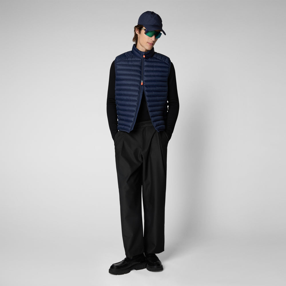 Save the duck Gilet imbottito uomo Adam blu navy Economico
