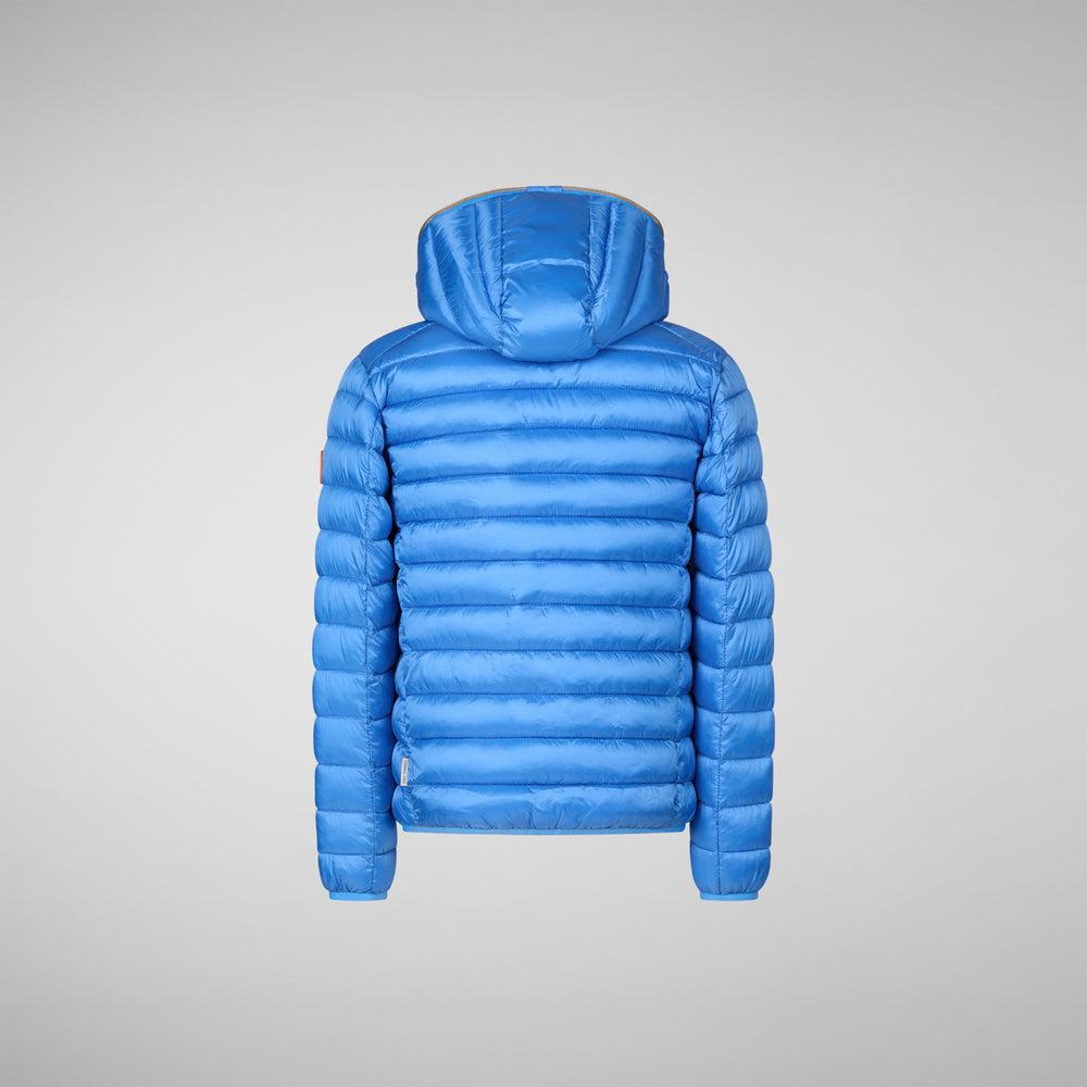 Save the duck PIUMINO ANIMAL FREE BAMBINA IRIS BLU CERULEO Online