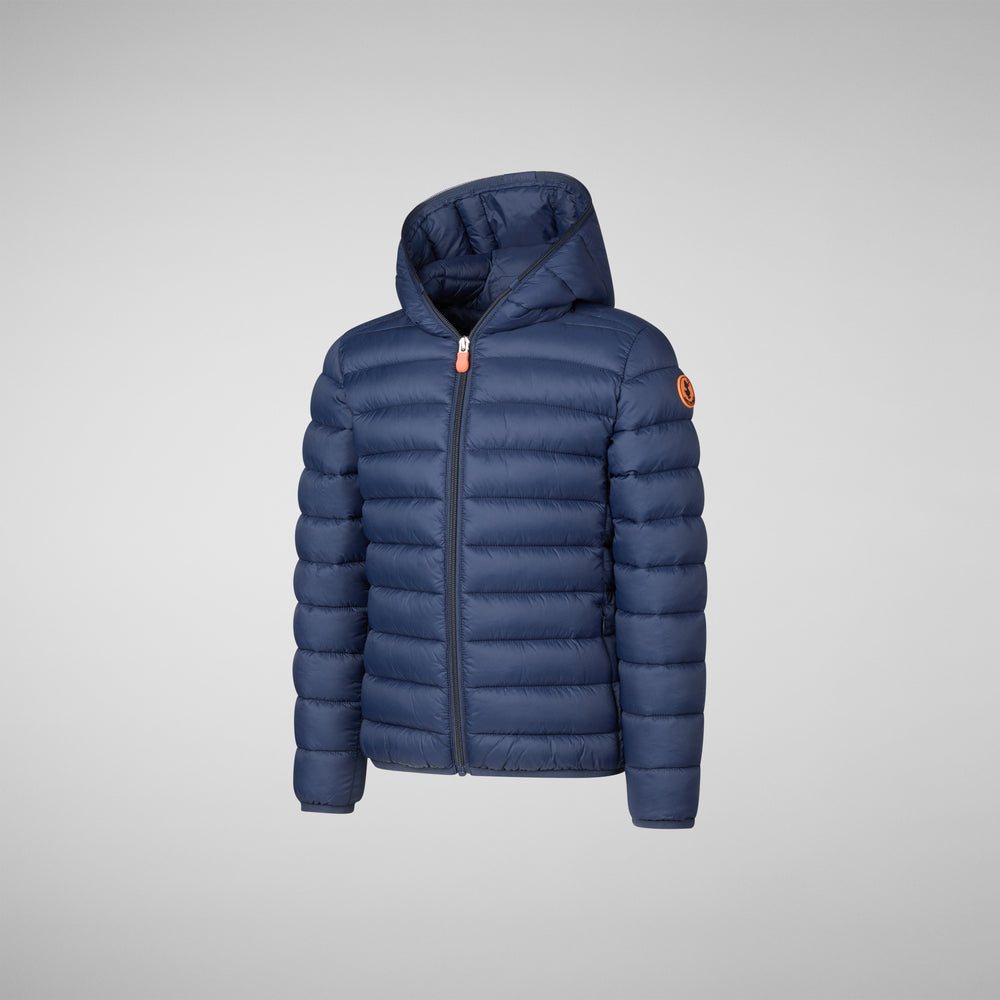 Save the duck PIUMINO ANIMAL FREE BAMBINA LILY BLU NAVY Saldi