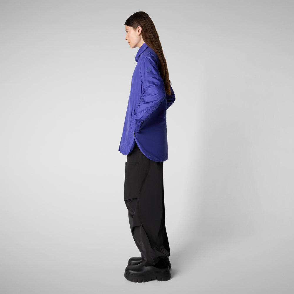 Save the duck GIACCA DONNA AMARILLIS BLU GENZIANA Fino Al -60%