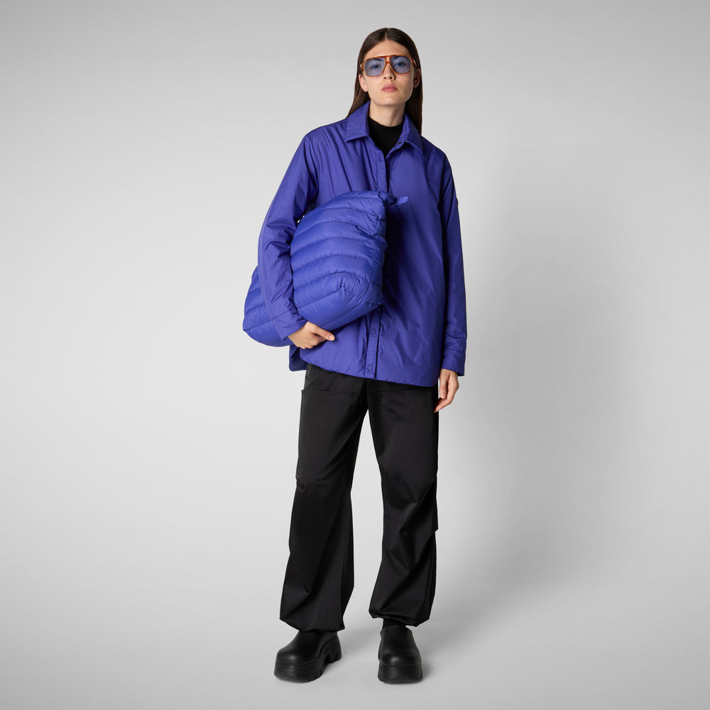 Save the duck GIACCA DONNA AMARILLIS BLU GENZIANA Fino Al -60%