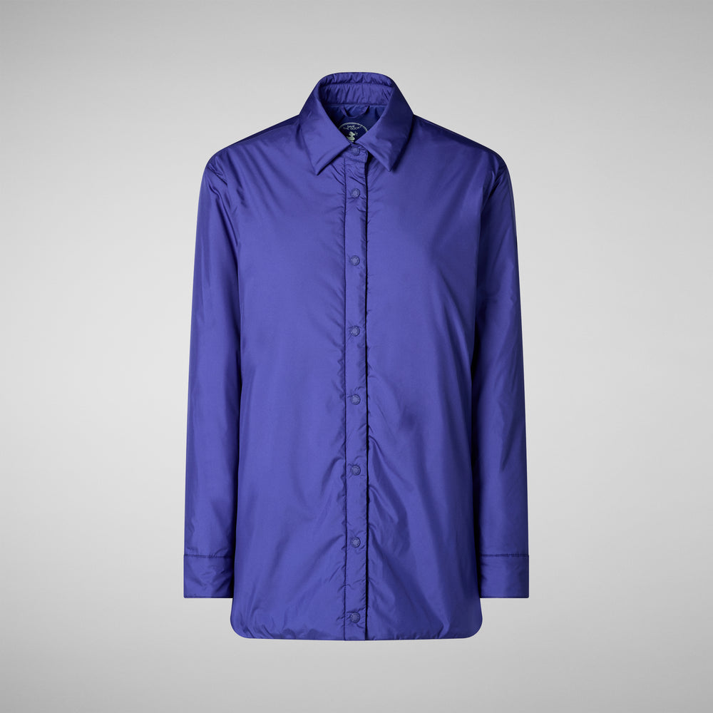 Save the duck GIACCA DONNA AMARILLIS BLU GENZIANA Fino Al -60%