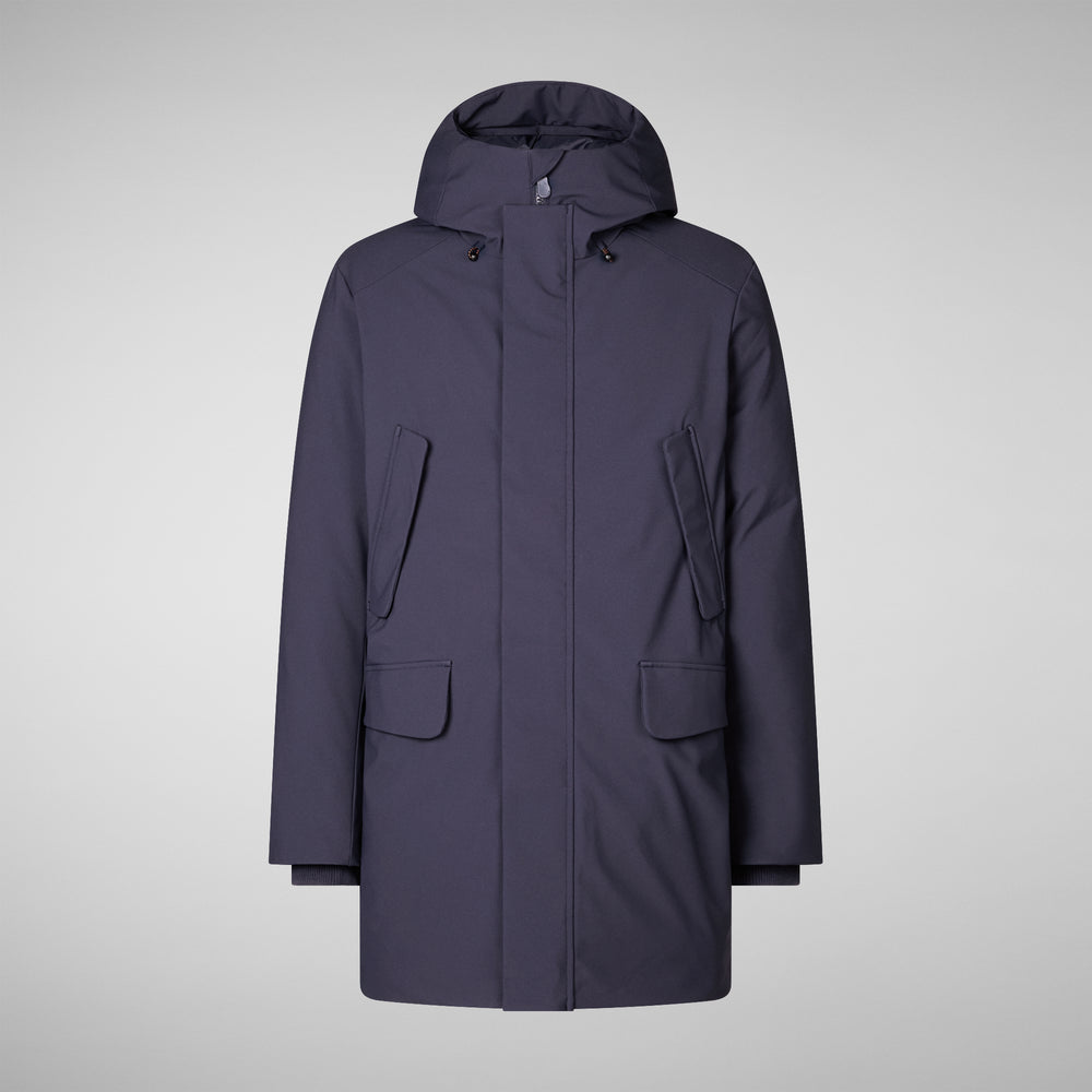 Save the duck PARKA UOMO WILSON IN NAVY BLUE Sconto
