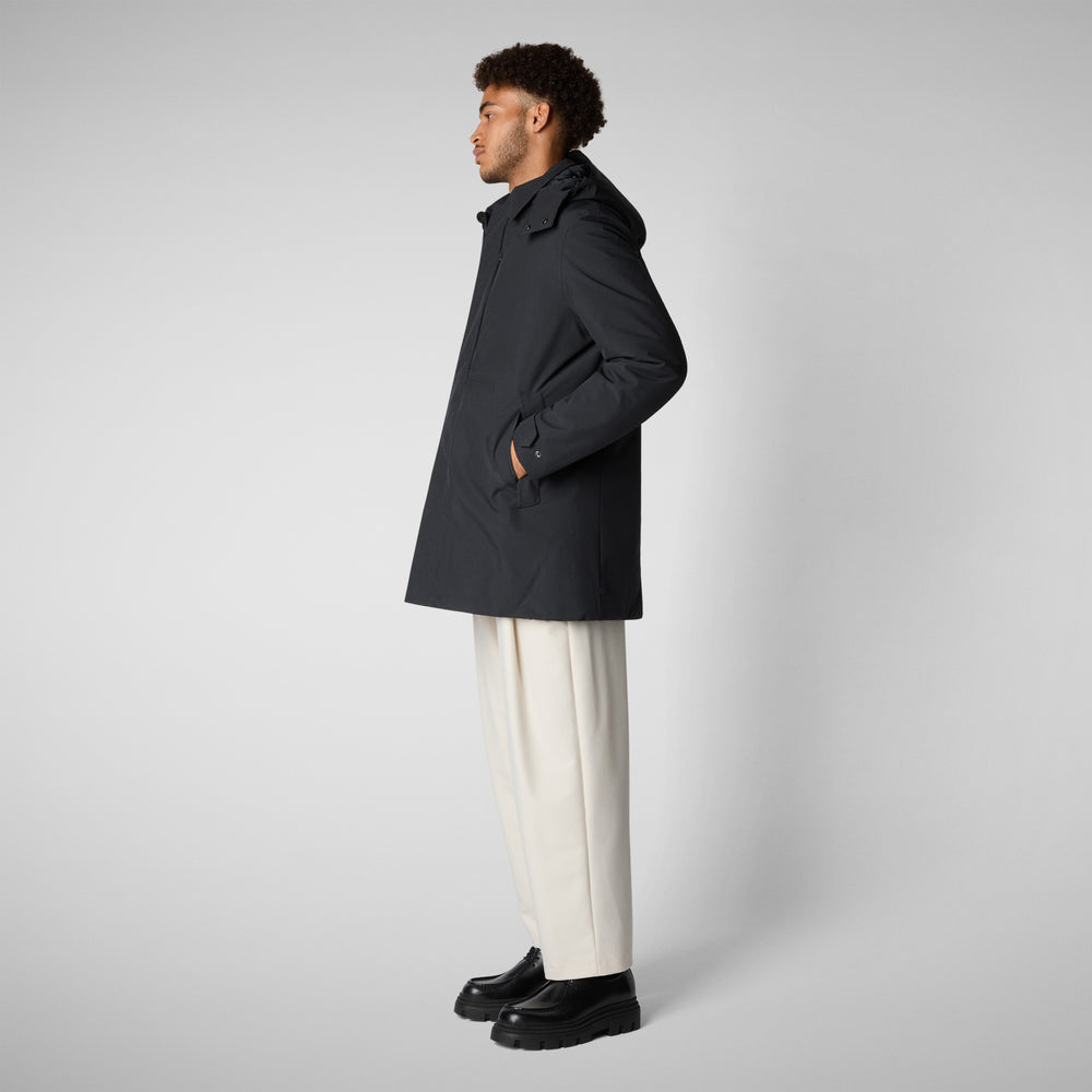 Save the duck CAPPOTTO UOMO NESTOR BLU NERO Offerte