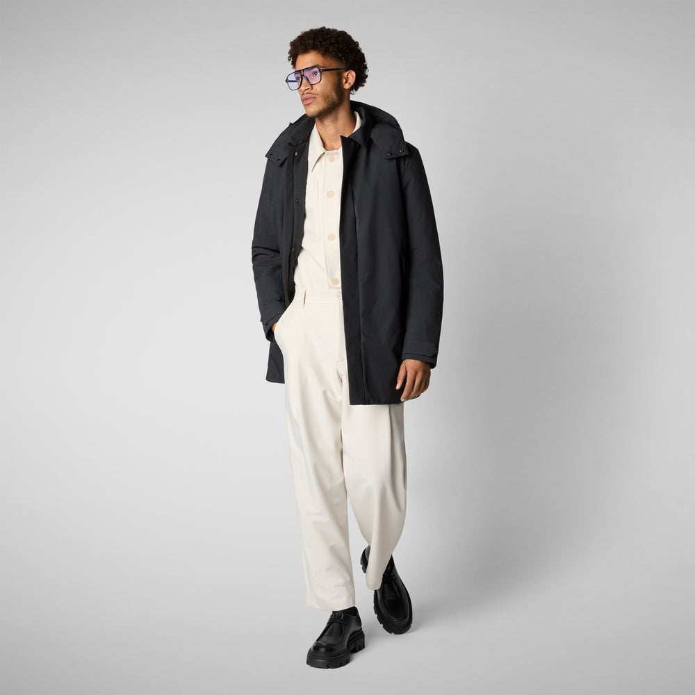 Save the duck CAPPOTTO UOMO NESTOR BLU NERO Offerte