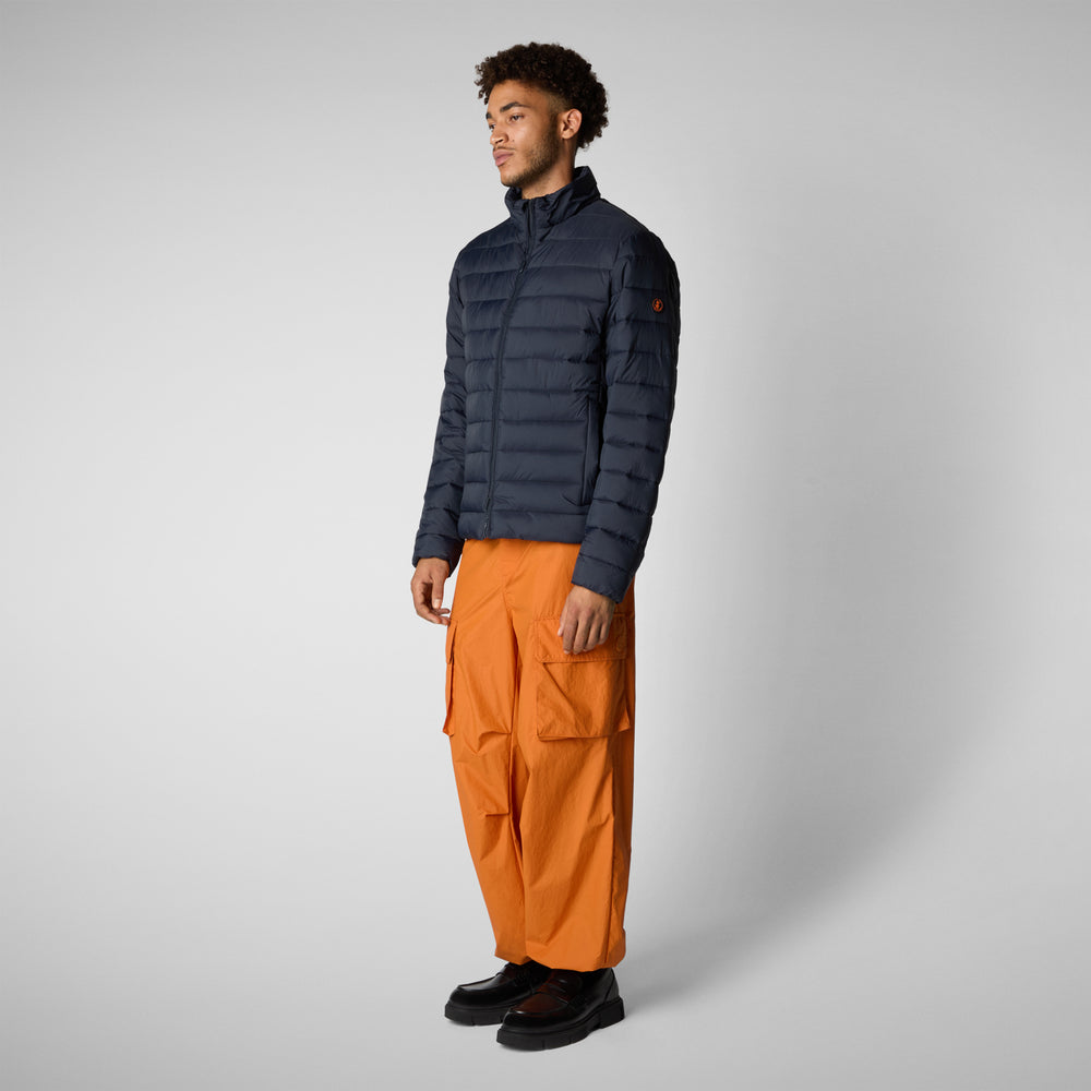 Save the duck GIACCA UOMO IDRIS IN BLU NERO Vendita Calda