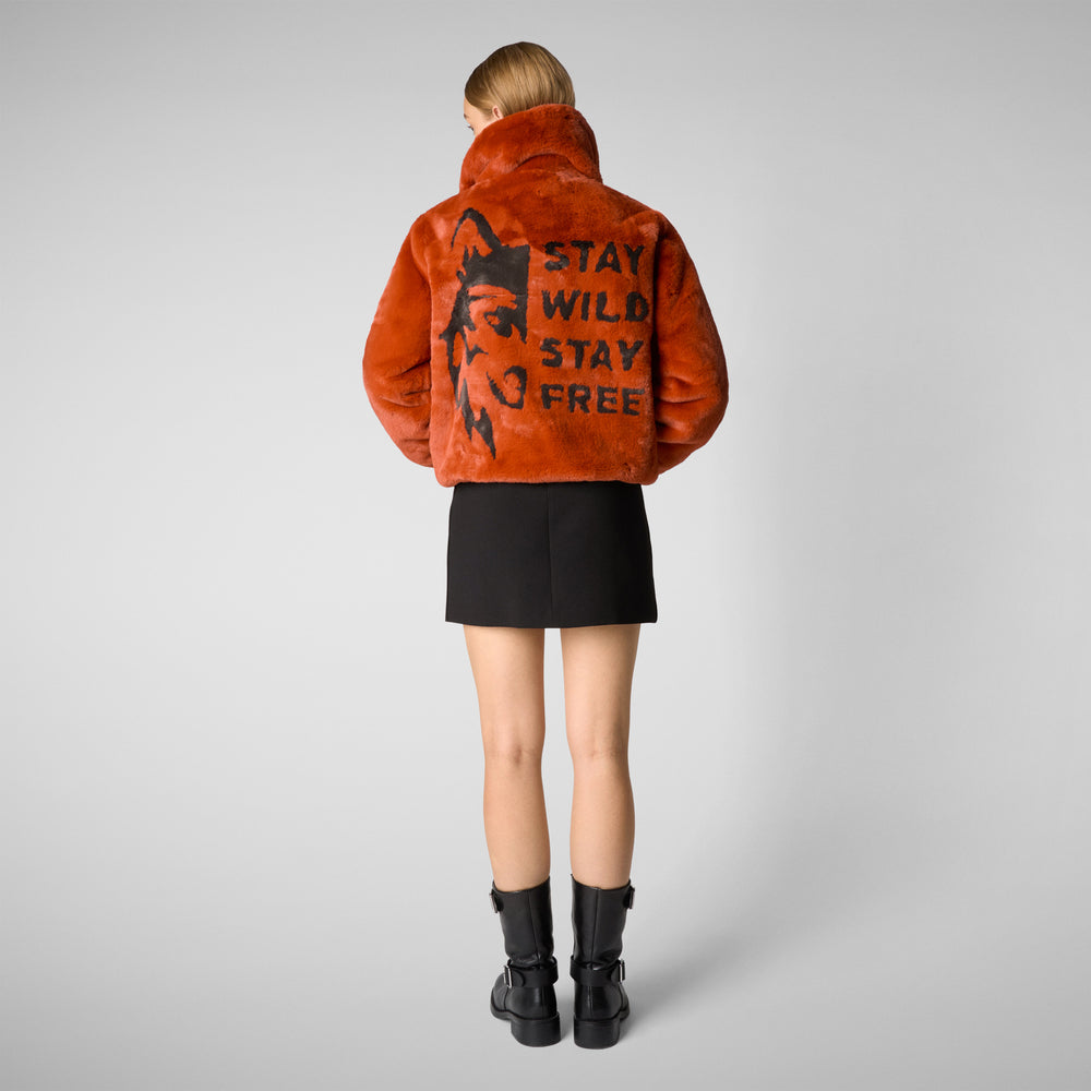 Save the duck GIACCA DONNA KINA ARANCIONE In Linea