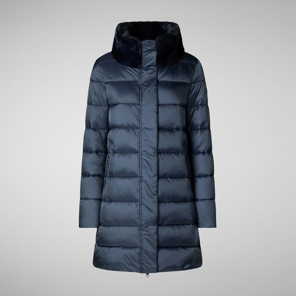 Save the duck PIUMINO ANIMAL FREE DONNA DALEA NIGHT BLU Spedizione Gratuita