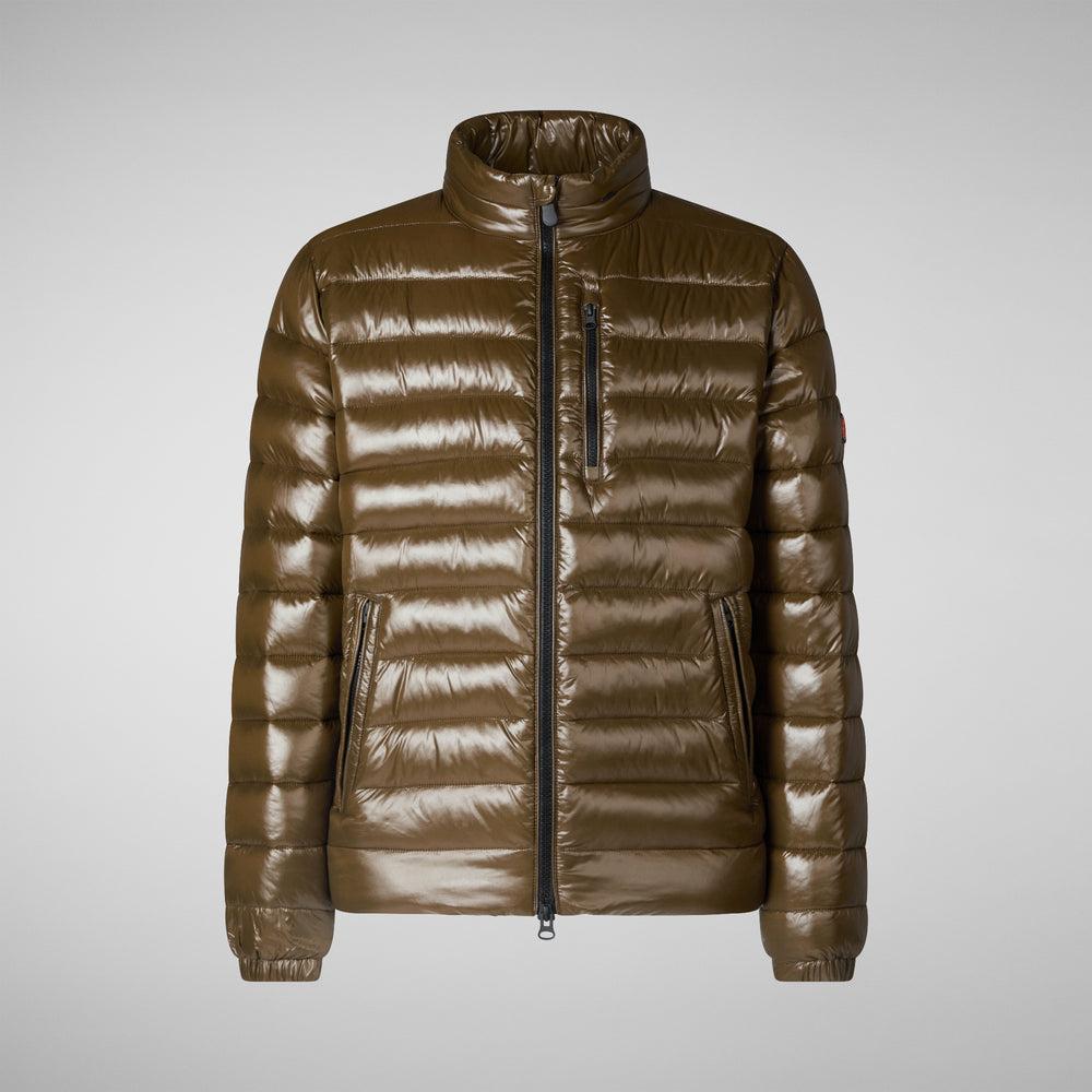 Save the duck GIACCA UOMO HOLDEN IN BARK GREEN Presa