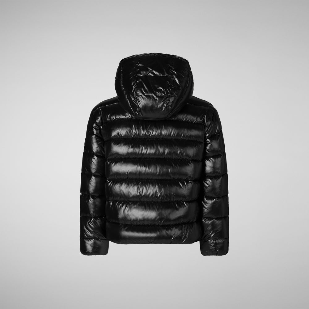 Save the duck BOMBER CON CAPPUCCIO BAMBINA IMARA NERO Economico