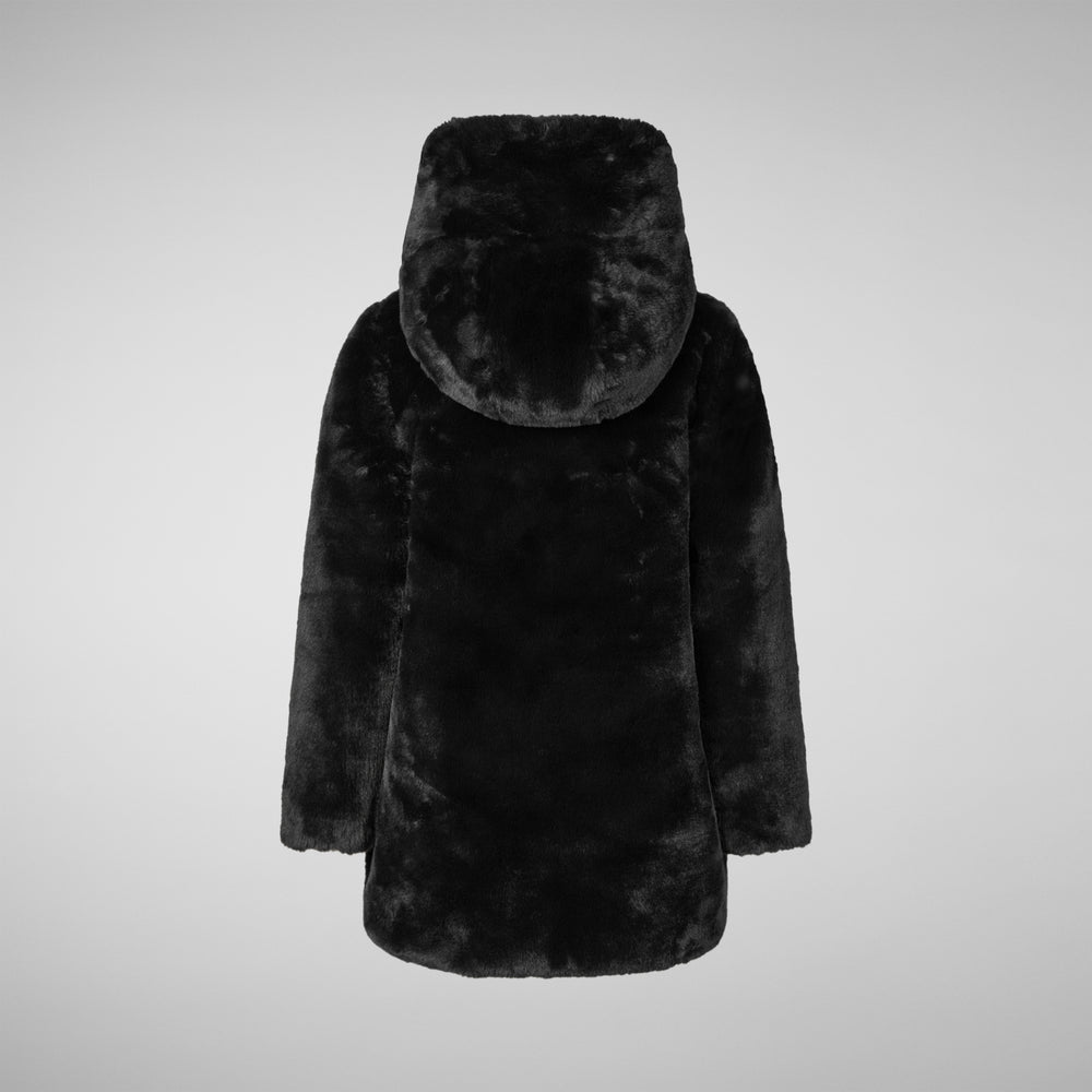 Save the duck GIACCA BAMBINA FLORA NERO In Vendita