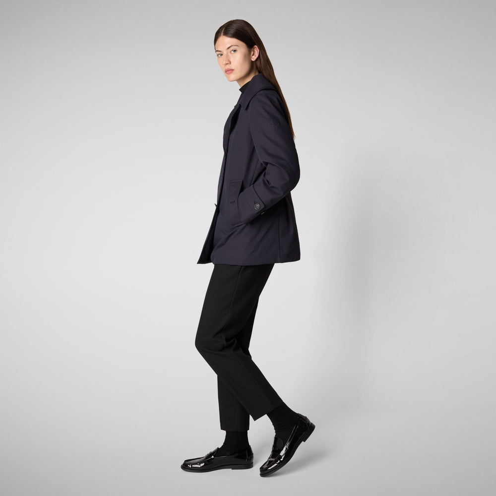 Save the duck CAPPOTTO DONNA SOFIA BLU NERO Offerte