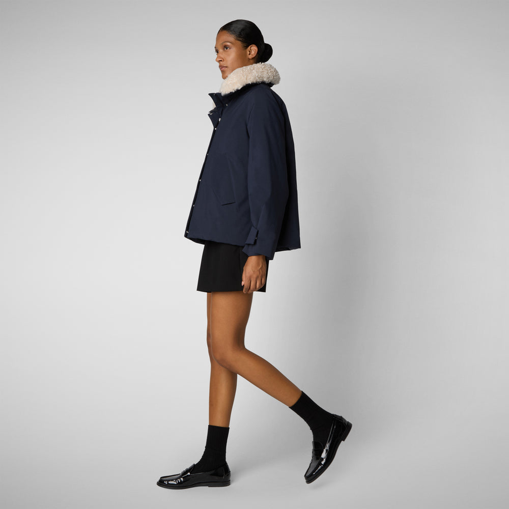 Save the duck giacca donna DONNA ORIANE BLU NERO Vendita Economica