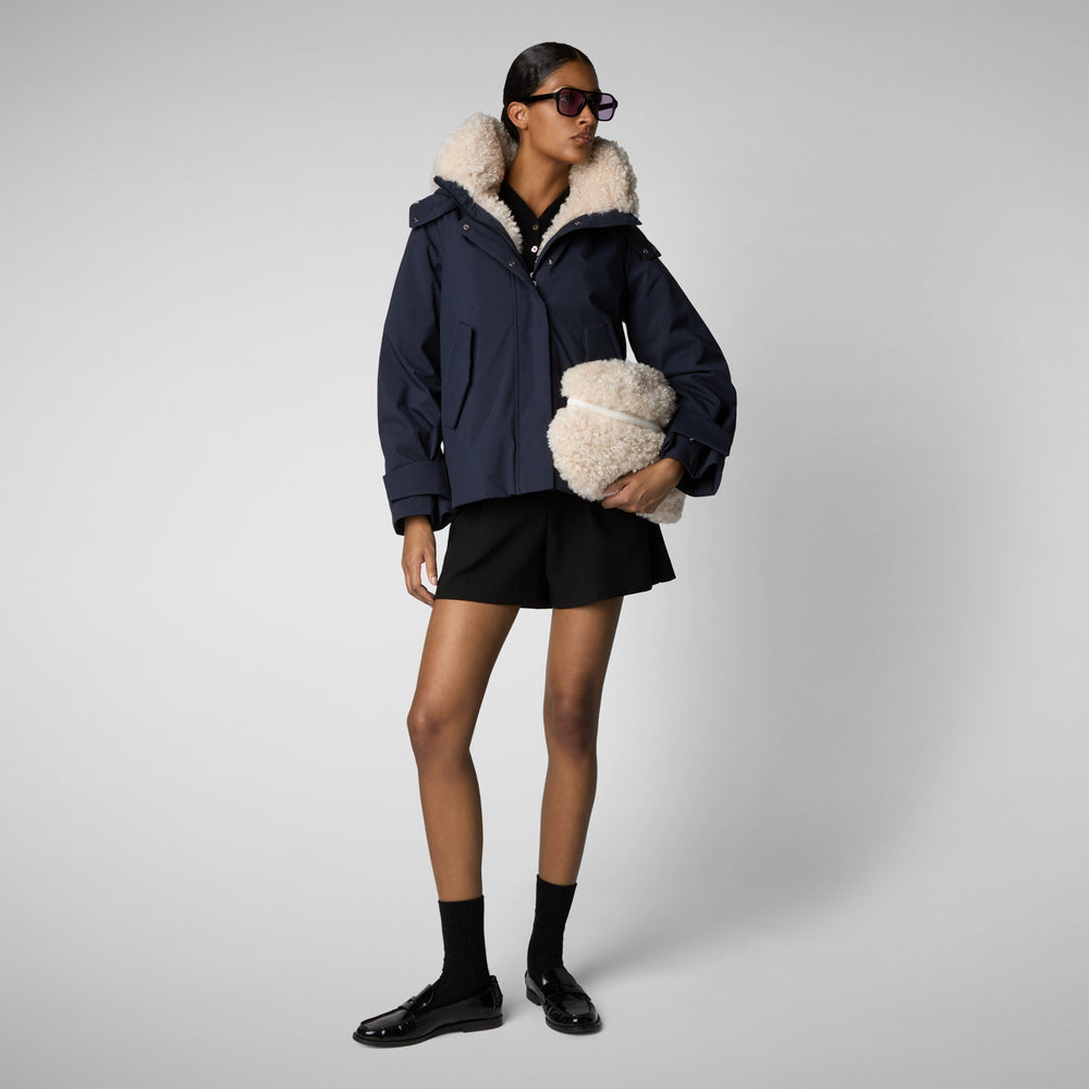 Save the duck giacca donna DONNA ORIANE BLU NERO Vendita Economica