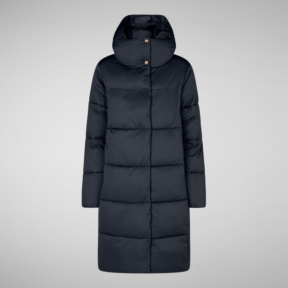Save the duck PIUMINO ANIMAL FREE DONNA SIBYL BLU NERO Nuova