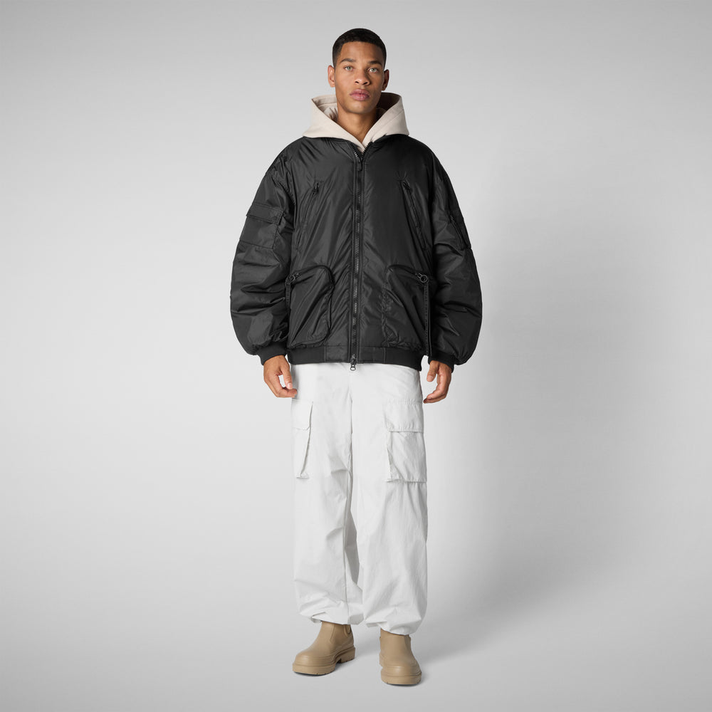 Save the duck Giacca bomber unisex Usher nero Qualità