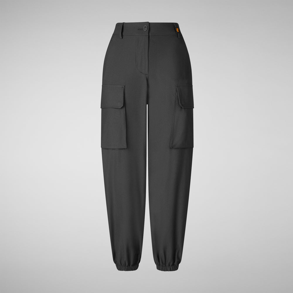 Save the duck PANTALONI CARGO DONNA GOSY NERO Shopping Online