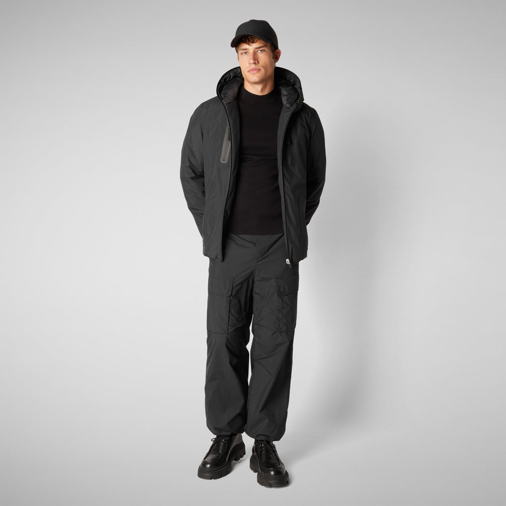 Save the duck PARKA UOMO BENEDICT IN NERO Presa