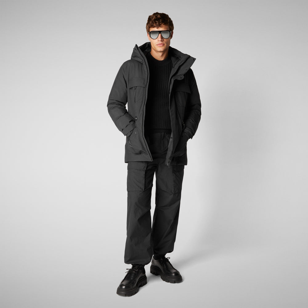 Save the duck PARKA UOMO KEATON IN NERO Offerta