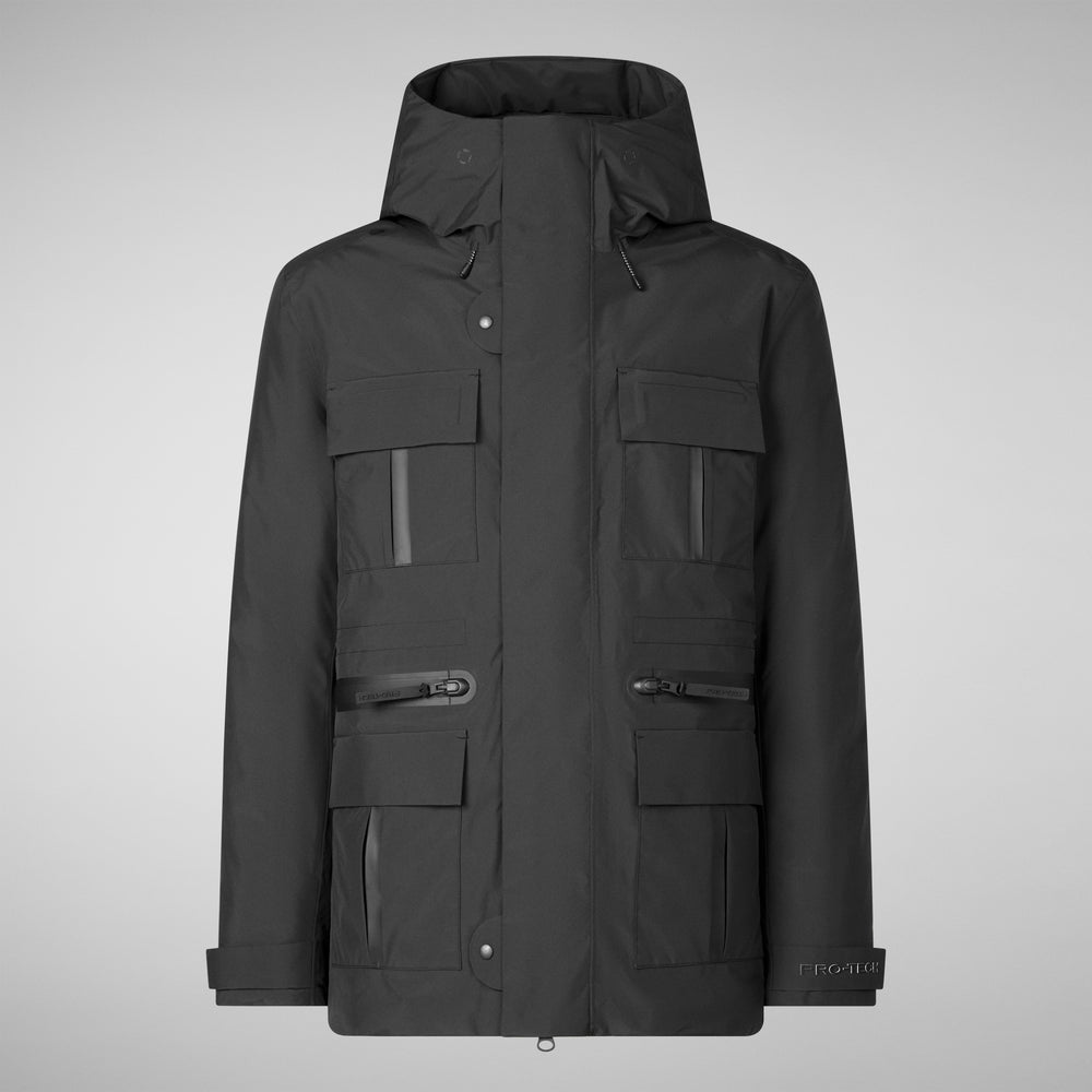Save the duck PARKA UOMO KEATON IN NERO Offerta